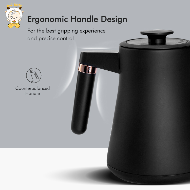 1.0L 0L Acero Hervidor de Cuello de Cisne OEM | HS-10DK22 - detalle del producto