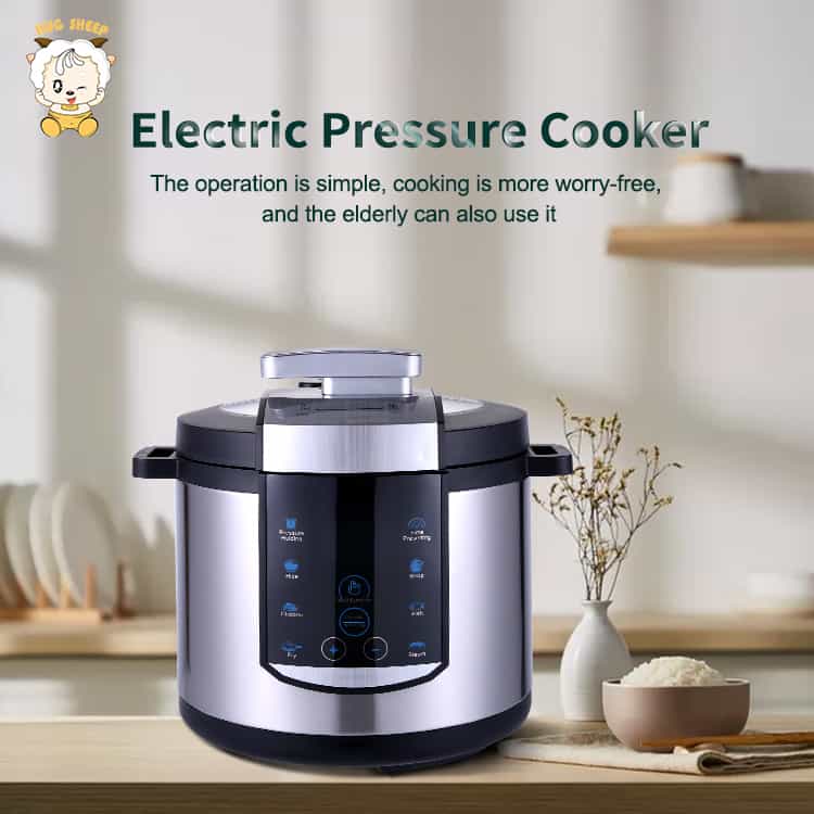 5L 6L Económico Olla a Presión Eléctrica OEM | HS-510A/610A - detalle del producto