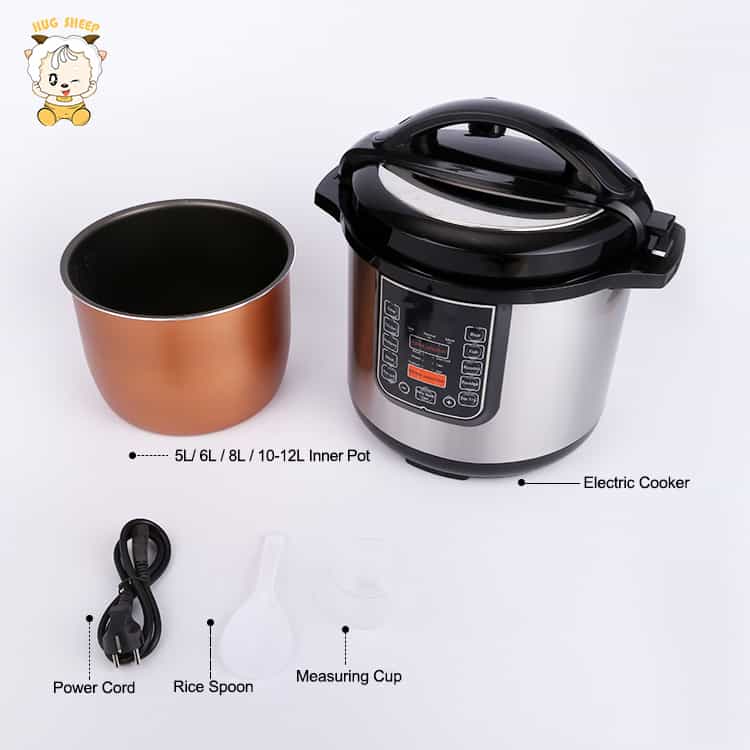 5L 12L Commercial Olla a Presión Eléct | HS-513B/613B/813B/1013B/1213B - detalle del producto
