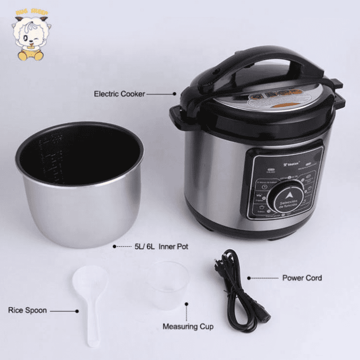 5L 6L Mate Olla a Presión Eléctrica OEM | HS-516M/616M - detalle del producto